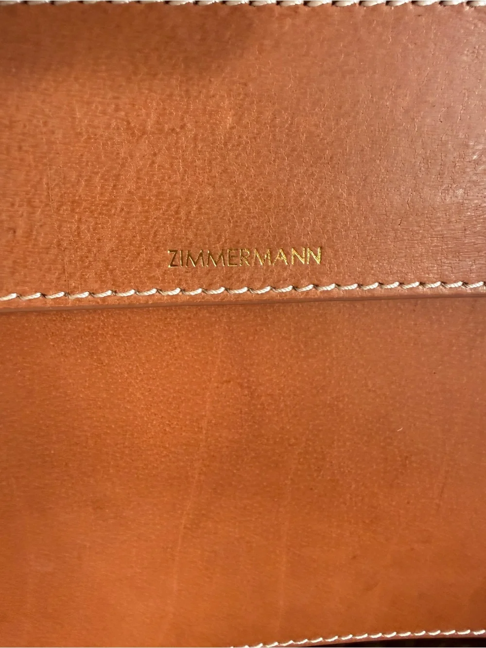 New ZIMMERMANN - Large Macramé Basket Bag damaged